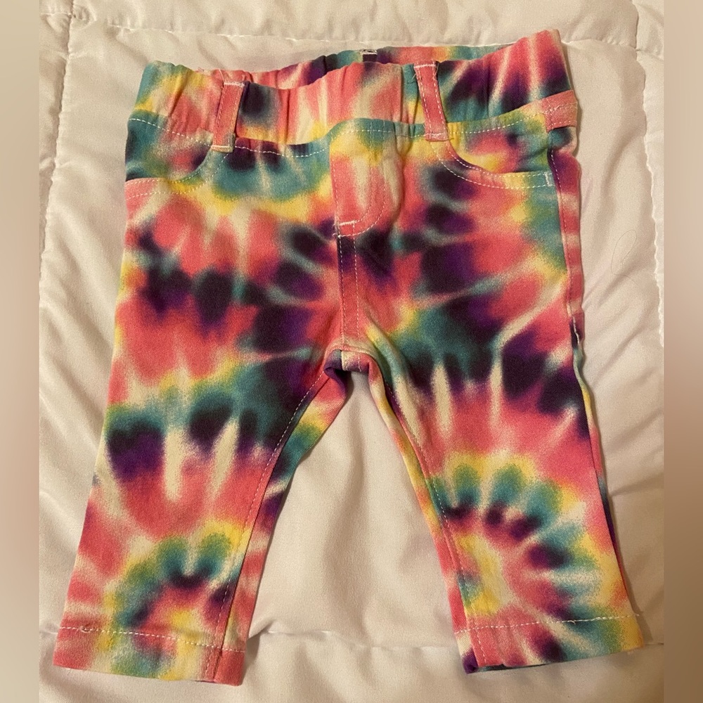 Garanimal Tye-dye jeans for infant